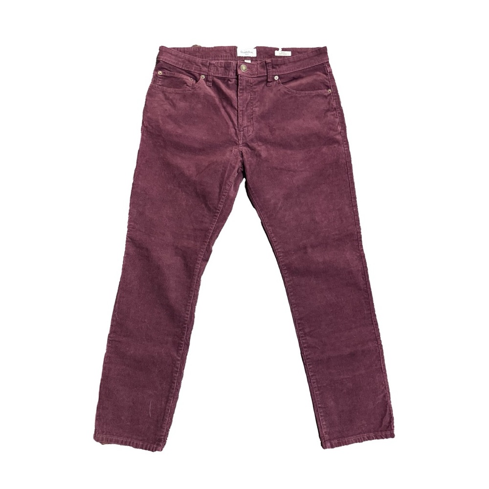 Goodfellow & Co Men's Corduroy Pants - Deep Burgundy
